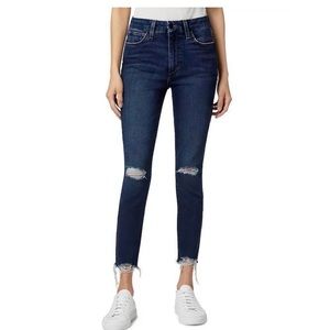 Joe’s jeans high rise curvy skinny crop inseam 25” size 24